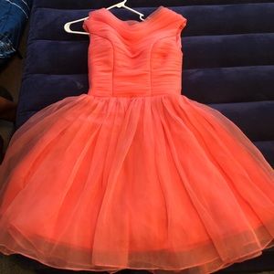 Vintage Peach Dress
